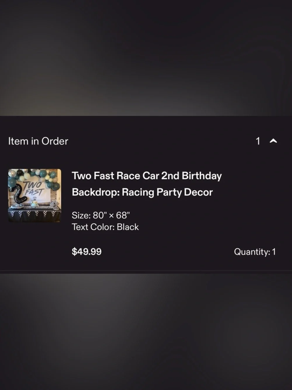 Two Fast Party Decor Bundle - Picture 4 of 7